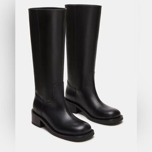 Steve Madden Riggs Black Leather